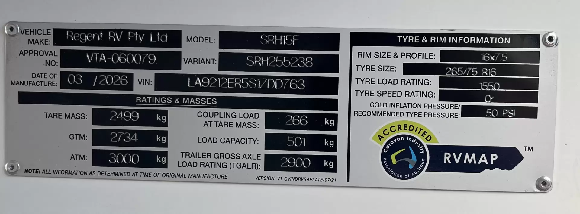 SRH-15F