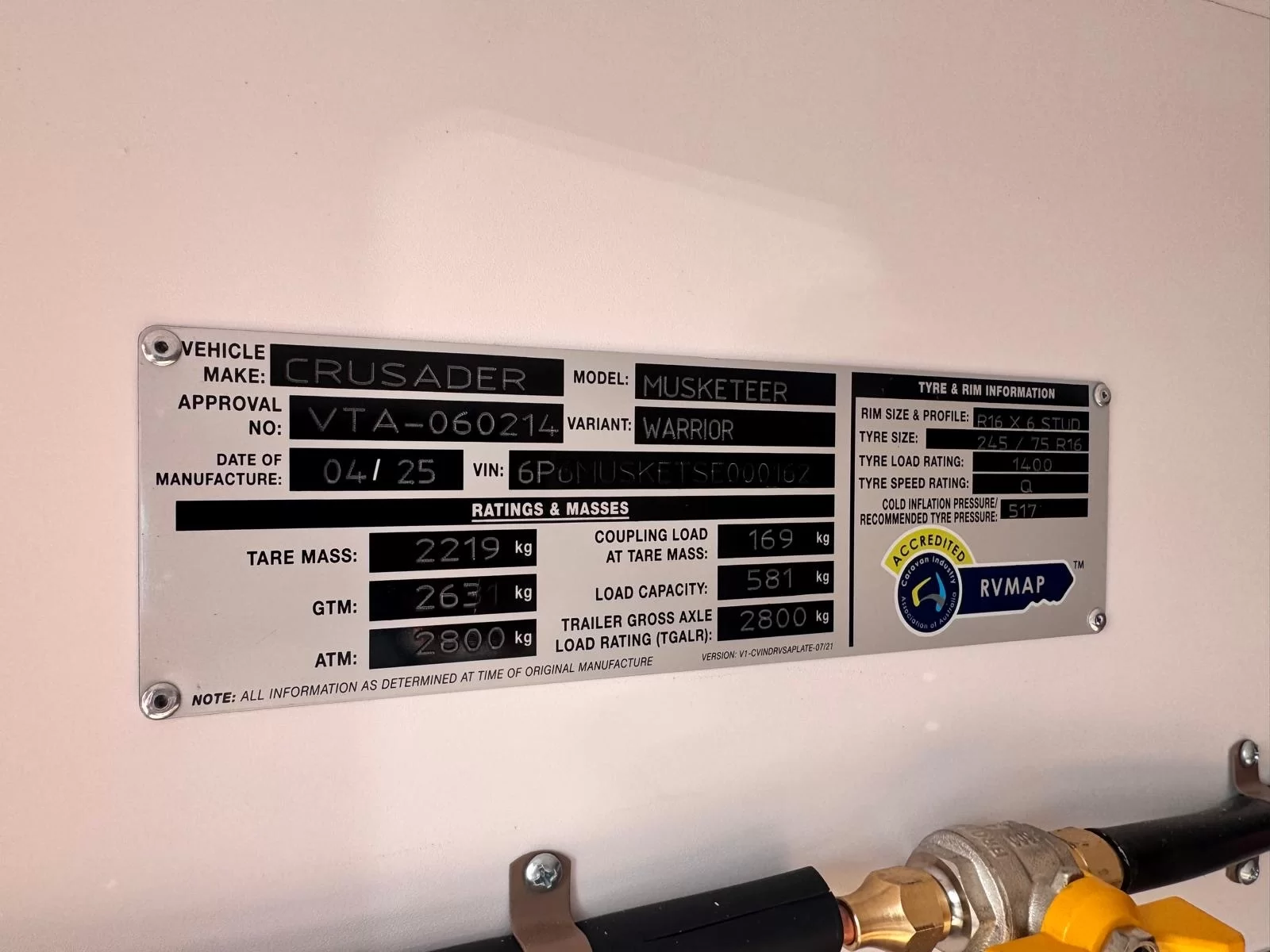 MY25 Musketeer Warrior