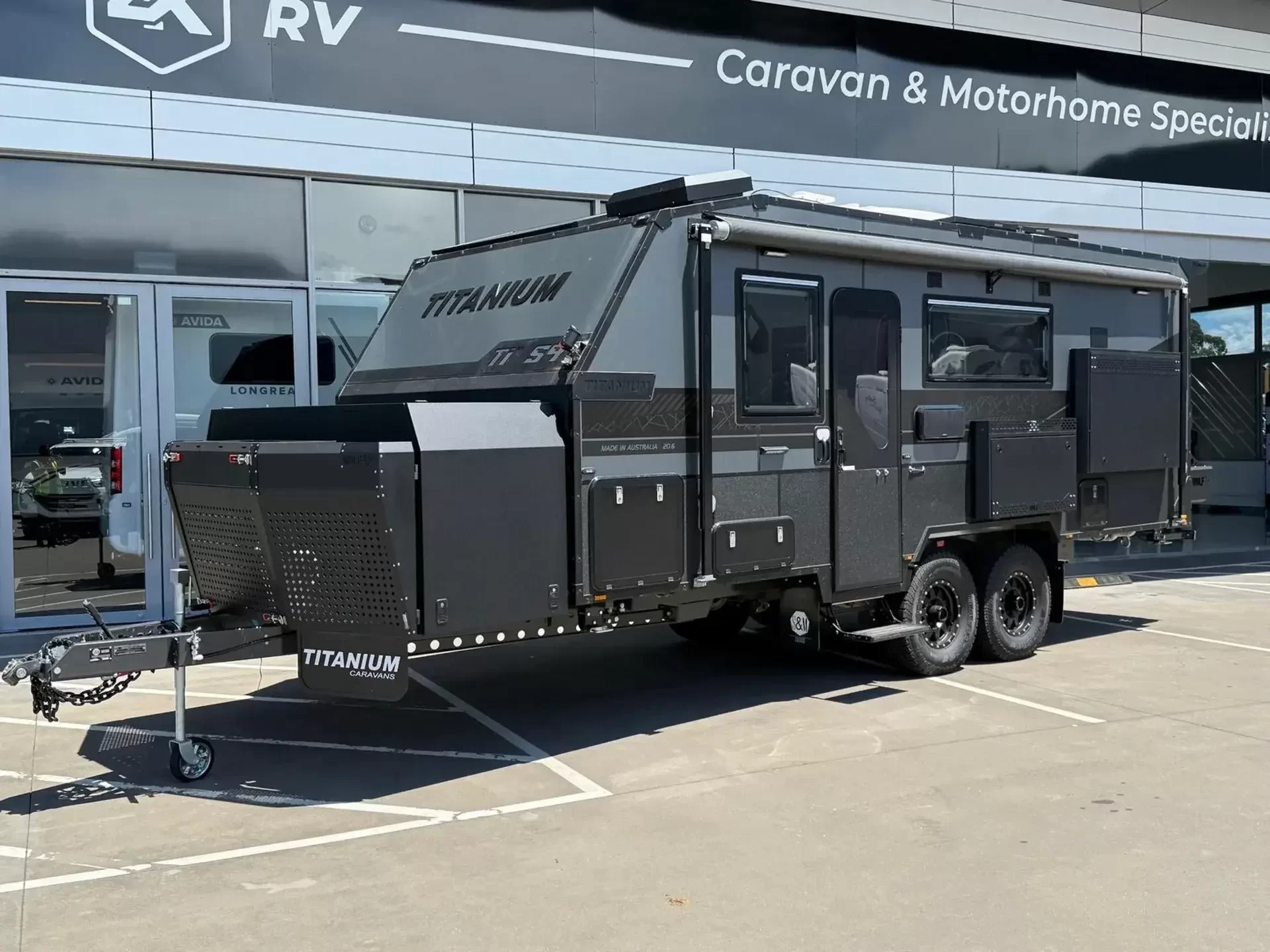 20'6 King Bed S4 Double Bunk Off Road Caravan