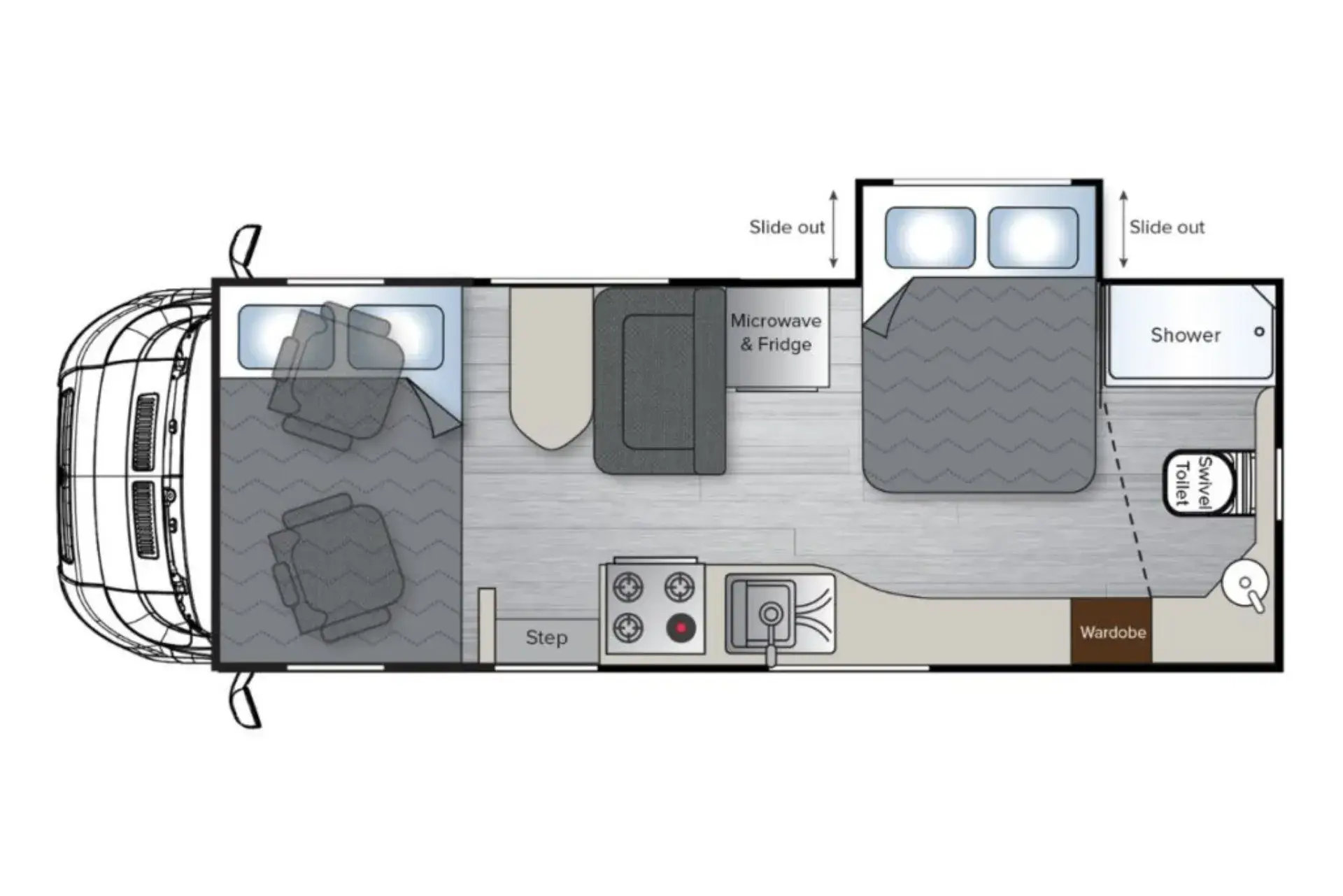 Silverton C 6914 SL floorplan