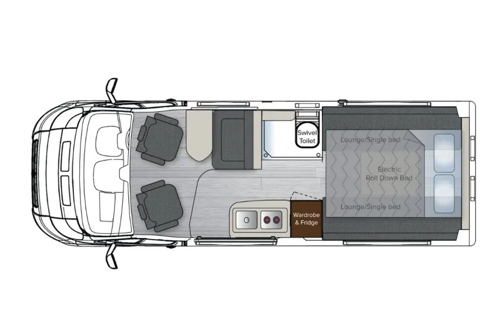Escape V 6442 floorplan
