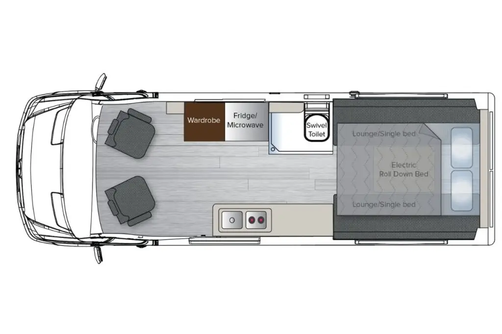 Diversion LX V 7012 floorplan