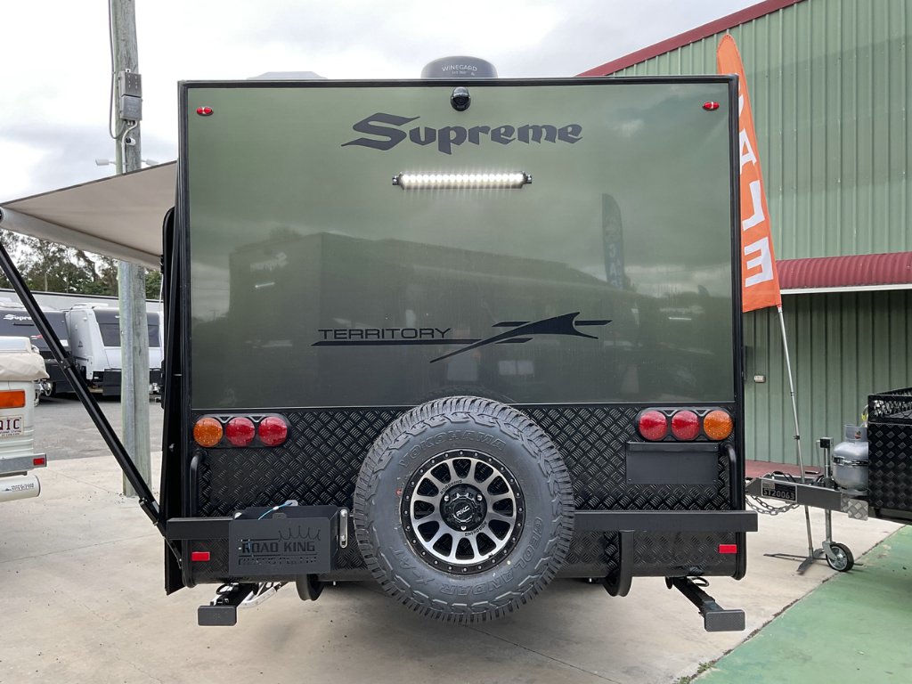 NEW 2025 SUPREME TERRITORY CARAVAN 1 AXLE