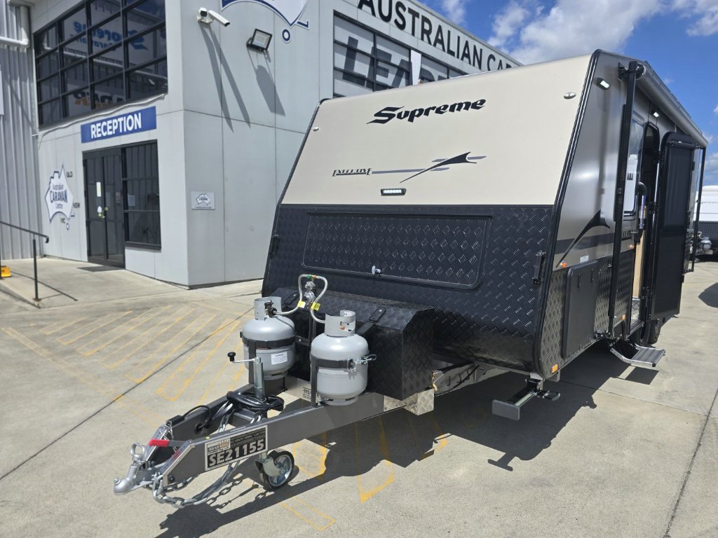 NEW 2025 SUPREME EXECUTIVE CARAVAN 2 AXLE