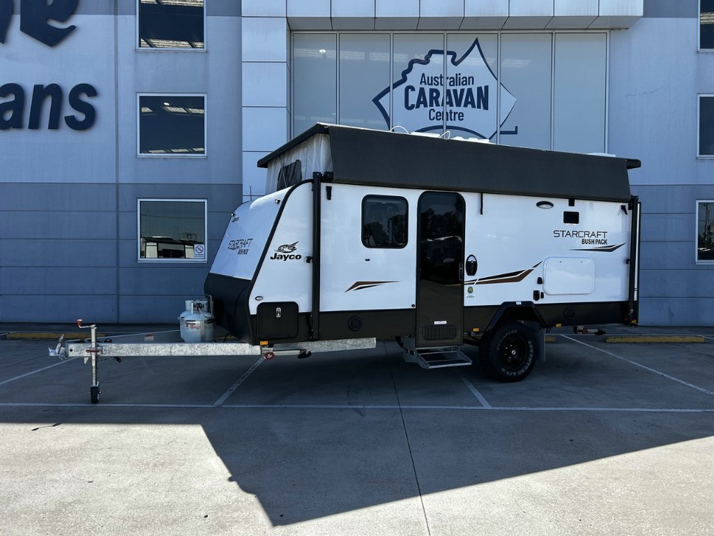 USED 2024 JAYCO STARCRAFT BUSH PACK CARAVAN 1 AXLE