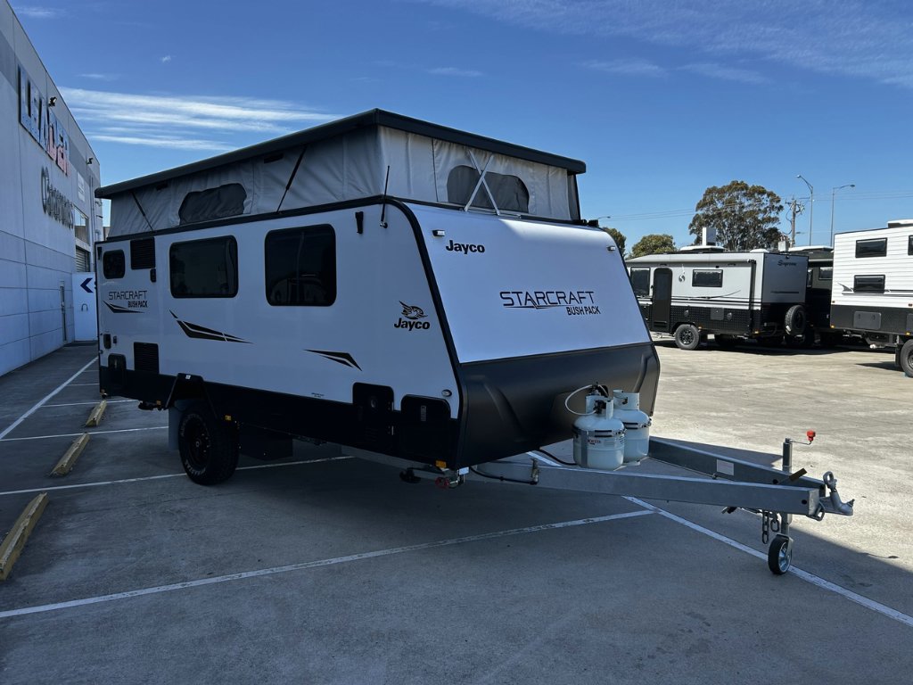 USED 2024 JAYCO STARCRAFT BUSH PACK CARAVAN 1 AXLE