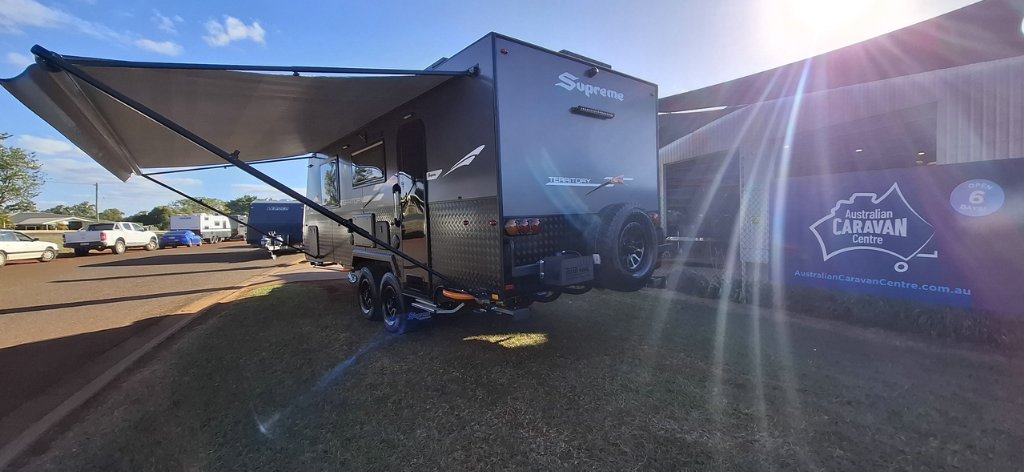 NEW 2025 SUPREME TERRITORY CARAVAN 2 AXLE