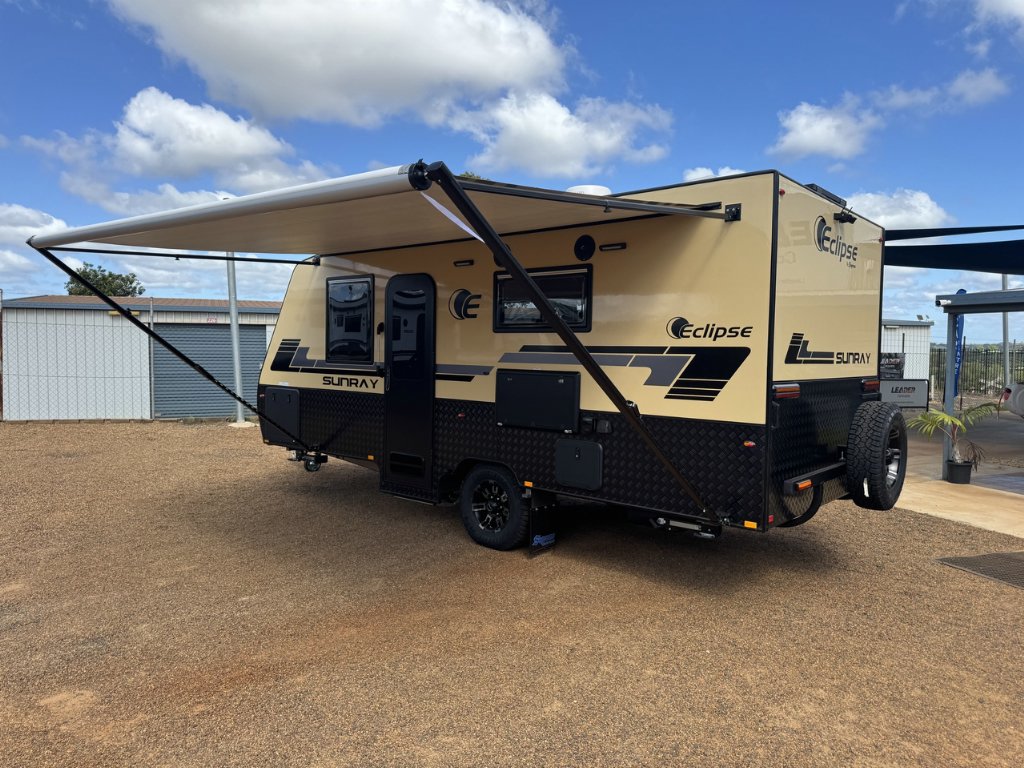 NEW 2025 SUPREME ECLIPSE SUNRAY CARAVAN 1 AXLE