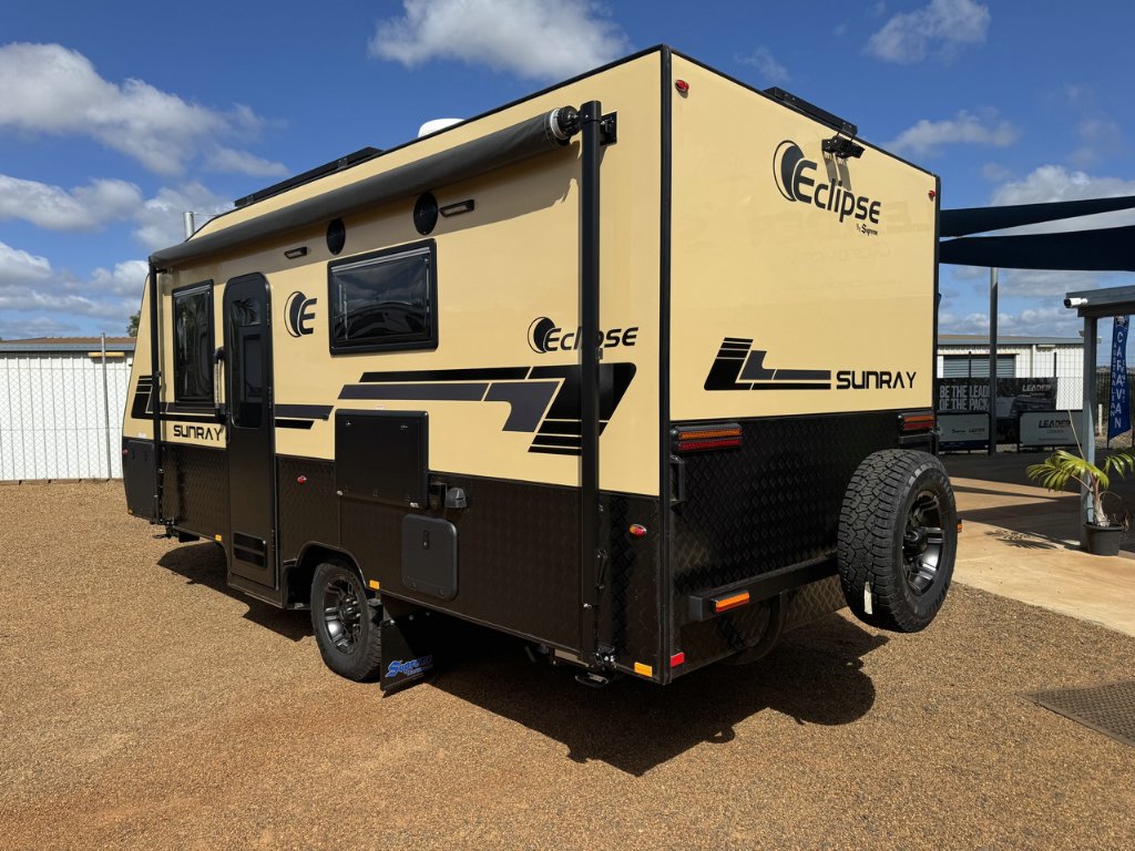 NEW 2025 SUPREME ECLIPSE SUNRAY CARAVAN 1 AXLE