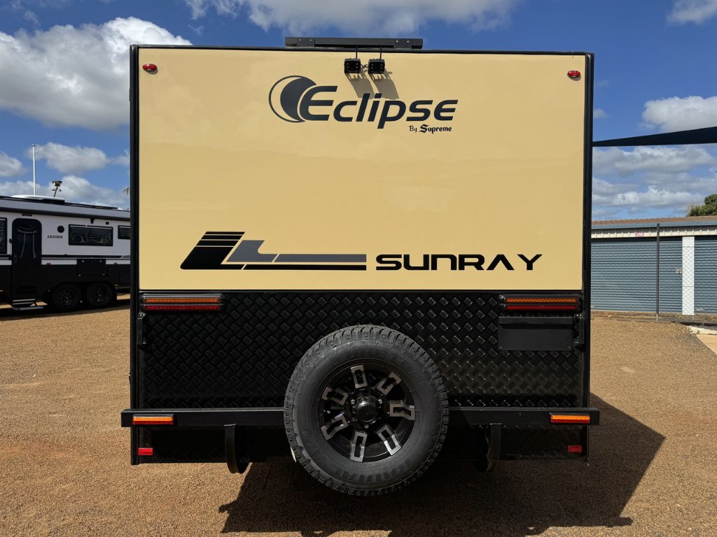 NEW 2025 SUPREME ECLIPSE SUNRAY CARAVAN 1 AXLE