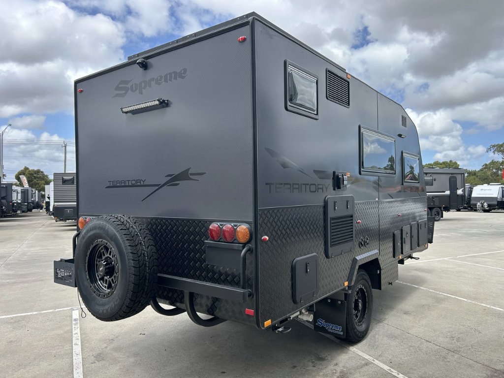 NEW 2025 SUPREME TERRITORY HYBRID CARAVAN 1 AXLE