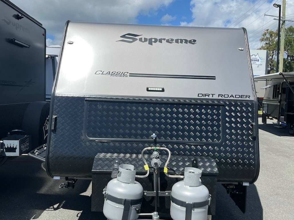 NEW 2025 SUPREME CLASSIC TOURER DIRT ROADER CARAVAN 2 AXLE