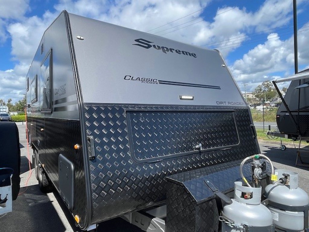 NEW 2025 SUPREME CLASSIC TOURER DIRT ROADER CARAVAN 2 AXLE