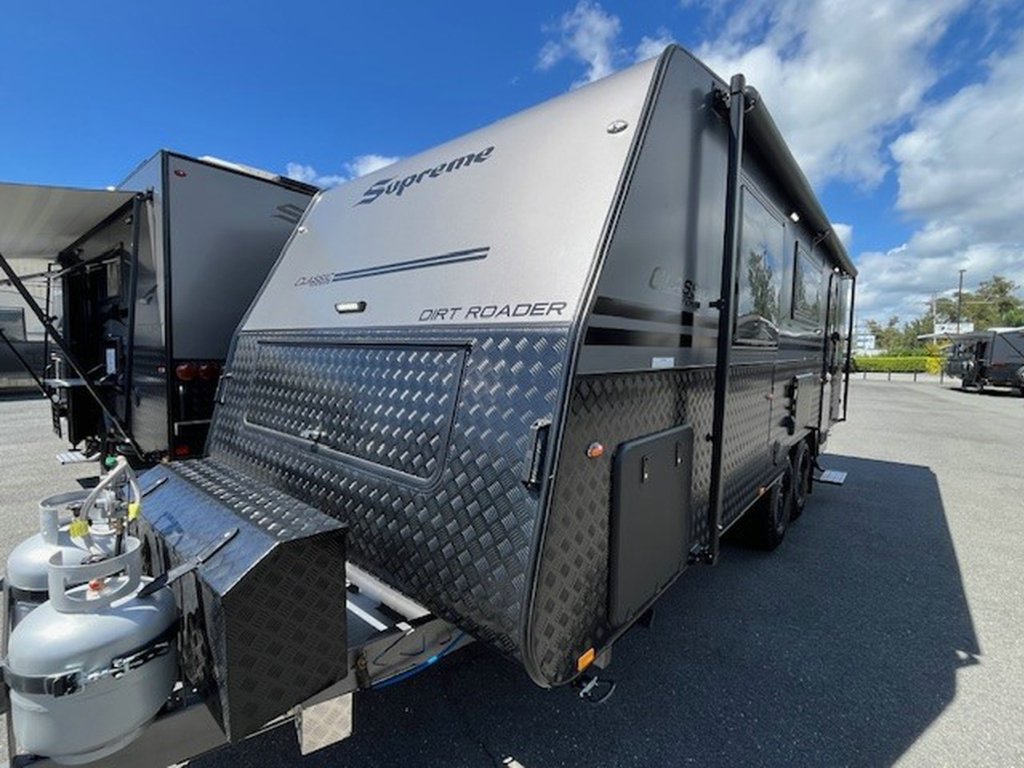 NEW 2025 SUPREME CLASSIC TOURER DIRT ROADER CARAVAN 2 AXLE