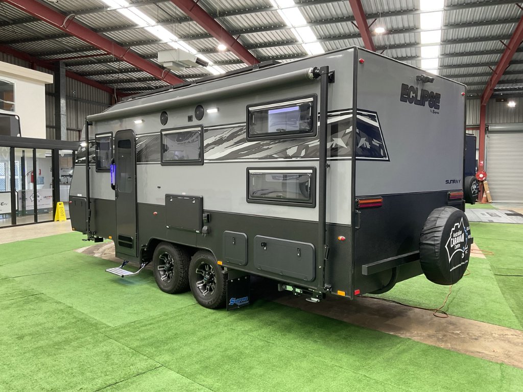 NEW 2025 SUPREME ECLIPSE SUNRAY CARAVAN 2 AXLE