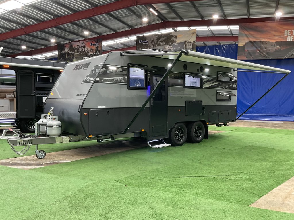 NEW 2025 SUPREME ECLIPSE SUNRAY CARAVAN 2 AXLE