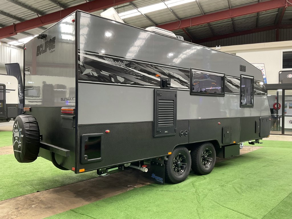 NEW 2025 SUPREME ECLIPSE SUNRAY CARAVAN 2 AXLE