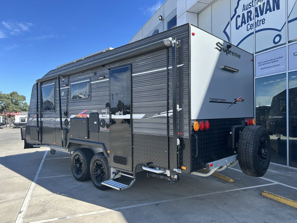 USED 2018 SUPREME TERRITORY CARAVAN 2 AXLE