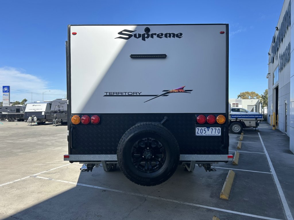 USED 2018 SUPREME TERRITORY CARAVAN 2 AXLE