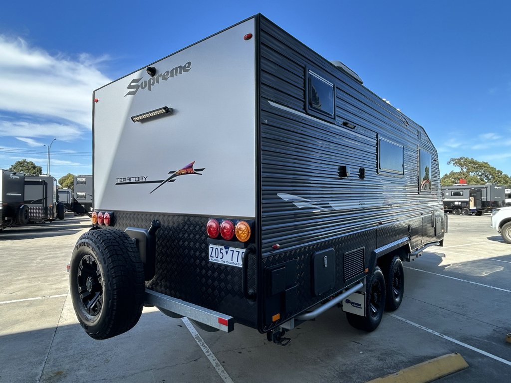 USED 2018 SUPREME TERRITORY CARAVAN 2 AXLE