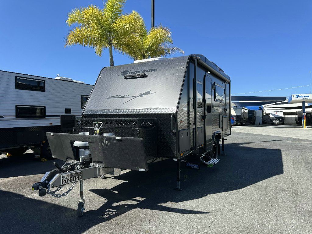 NEW 2025 SUPREME TERRITORY HYBRID CARAVAN 1 AXLE