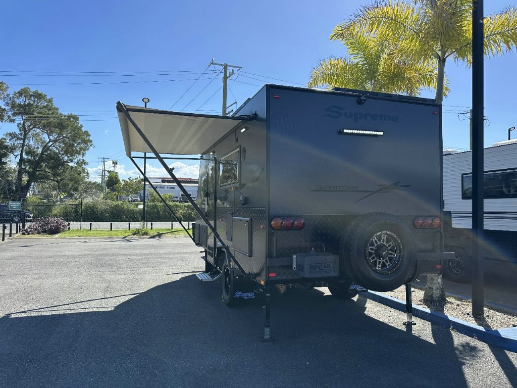 NEW 2025 SUPREME TERRITORY HYBRID CARAVAN 1 AXLE