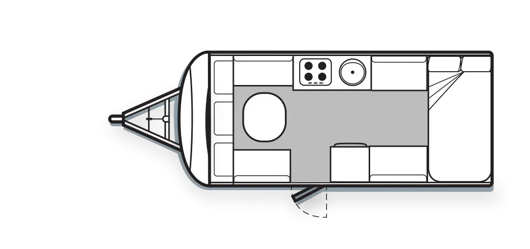 Cruiser 2B floorplan
