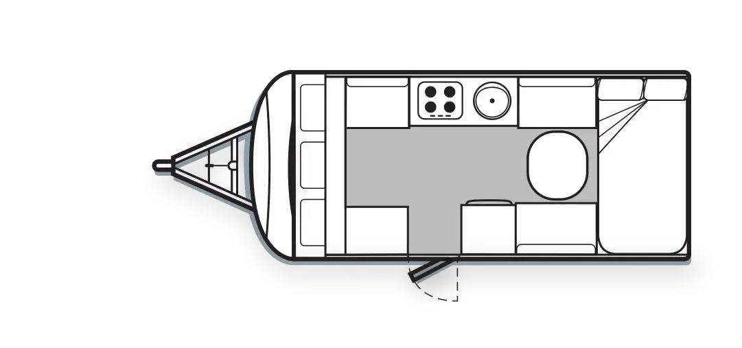 Cruiser 4A floorplan