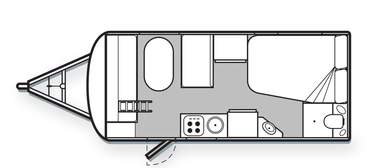 499 Bunk floorplan