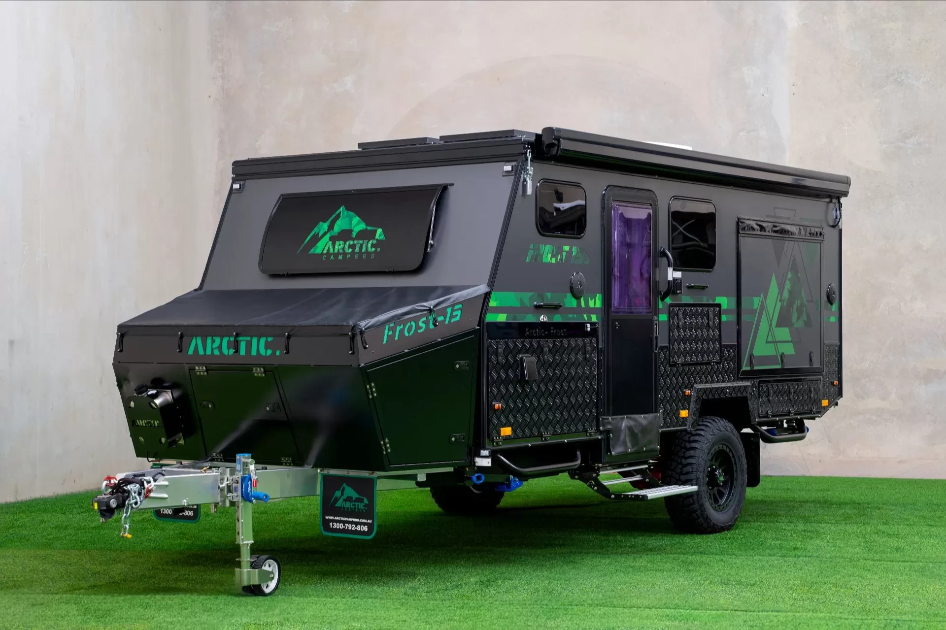 Frost 15 S - Welcome To Arctic Campers | Off-Road Hybrid Caravans