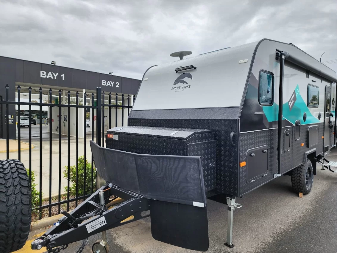 NEW 2025 SNOWY RIVER SRT18F 2 BUNKS caravan