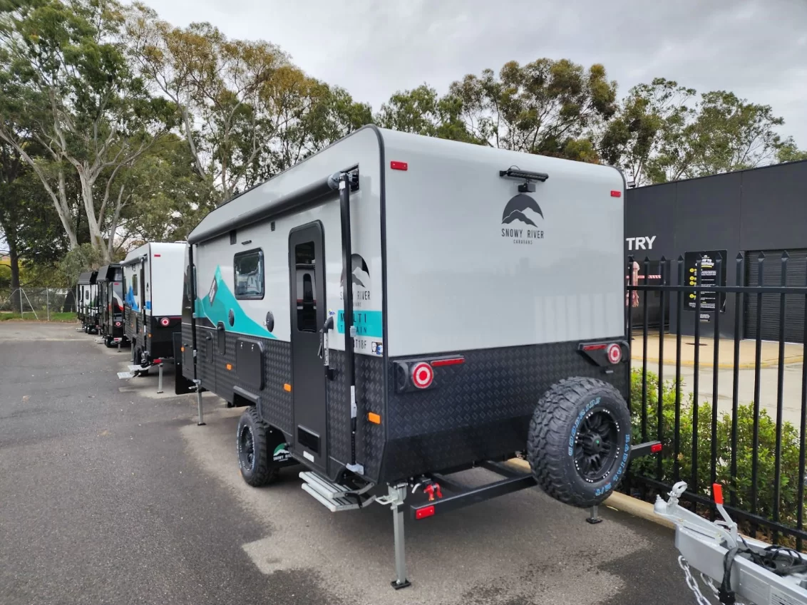 NEW 2025 SNOWY RIVER SRT18F 2 BUNKS caravan