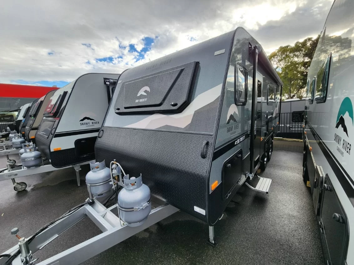 NEW 2025 SNOWY RIVER SRC20F 2 BUNKS caravan
