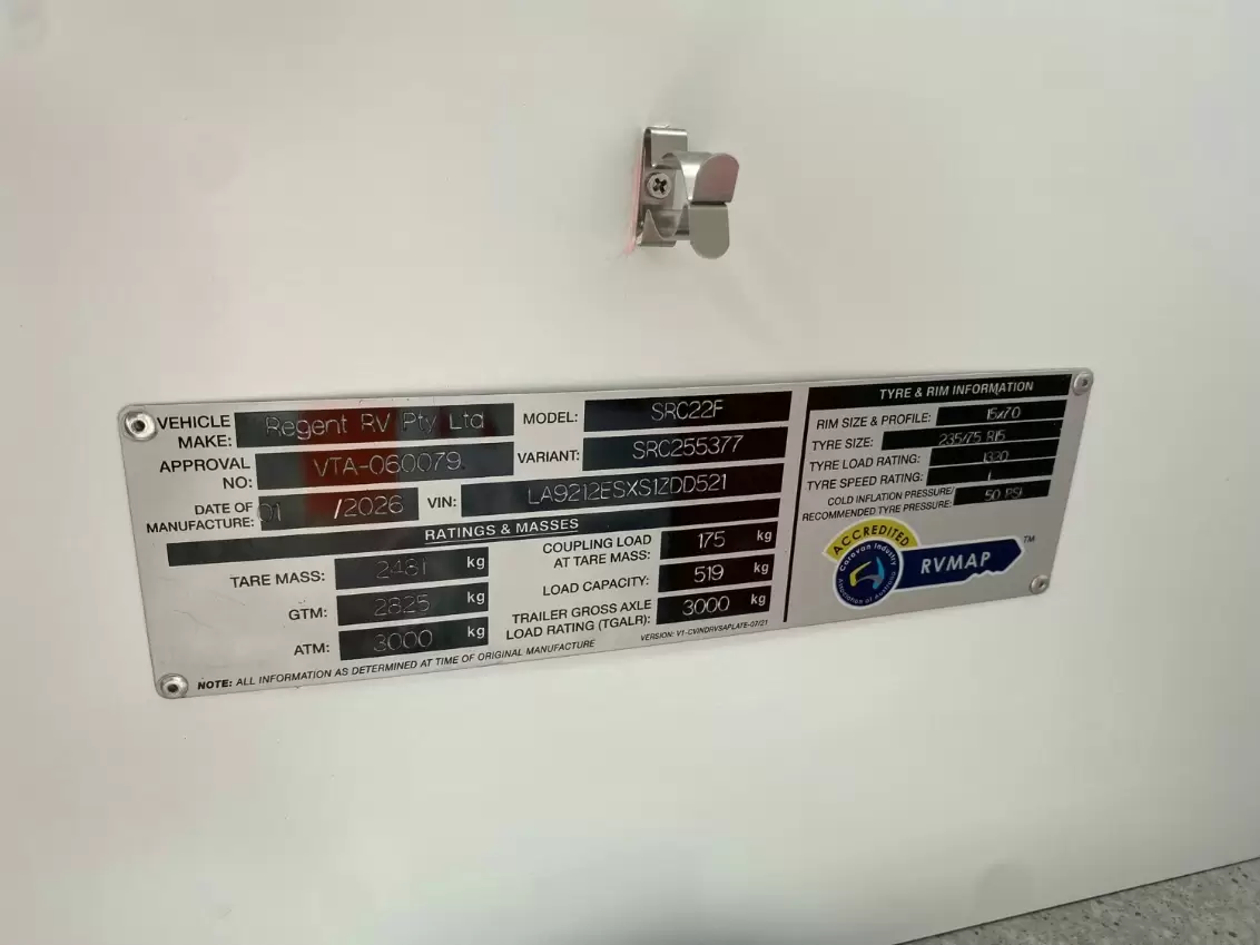 NEW 2026 SNOWY RIVER SRC22F 3 BUNKS