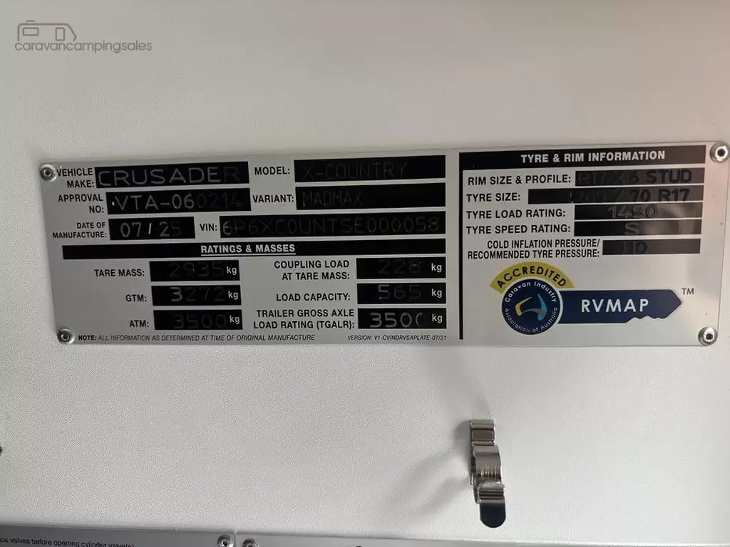 NEW 2025 CRUSADER XCOUNTRY MAD MAX