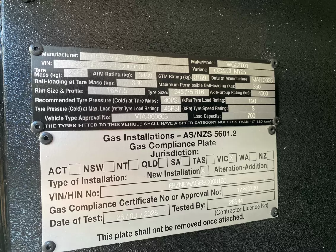 NEW 2025 NEW AGE CARAVANS OZ CLASSIC