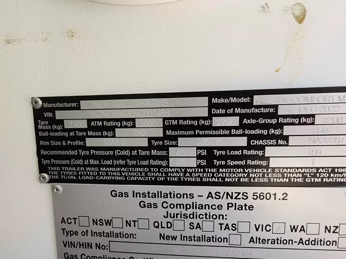 USED 2022 NEW AGE CARAVANS ROAD OWL