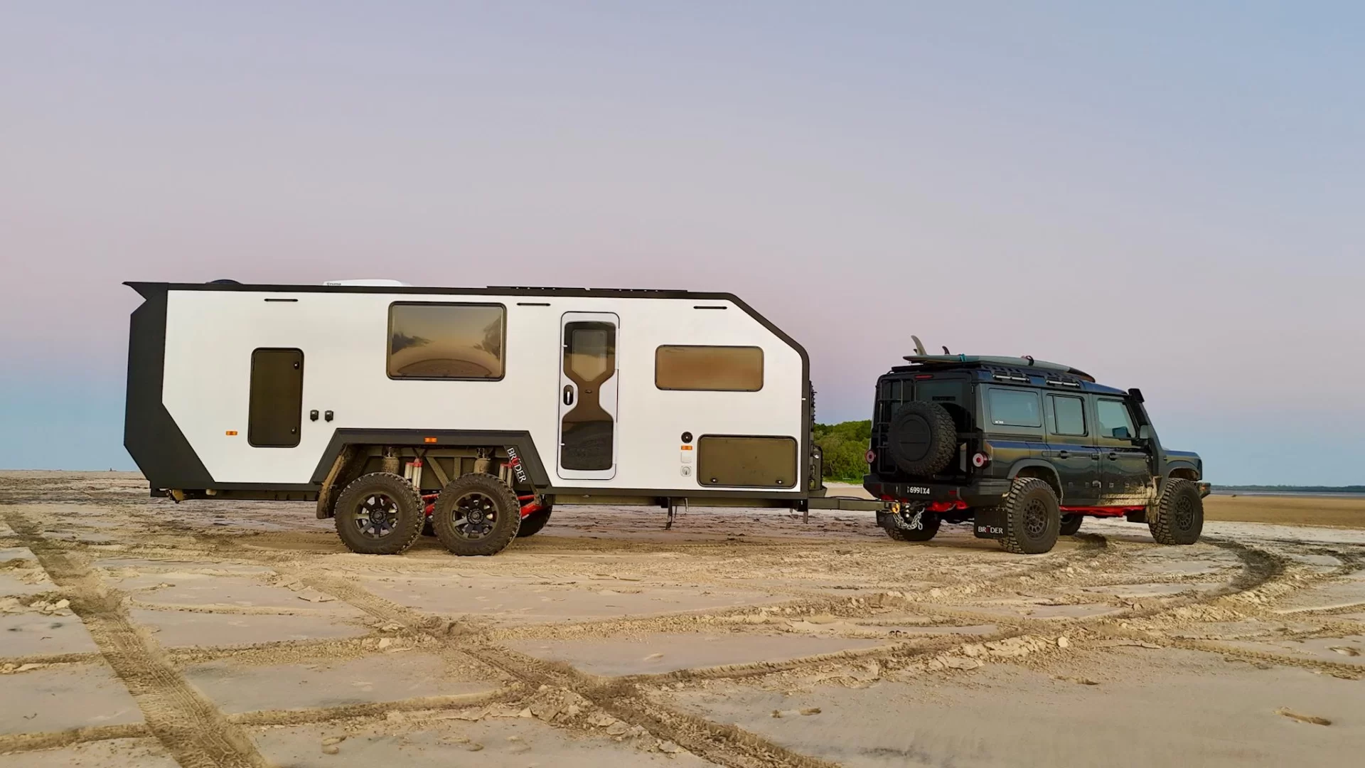 NEW 2025 BRUDER ADX caravan