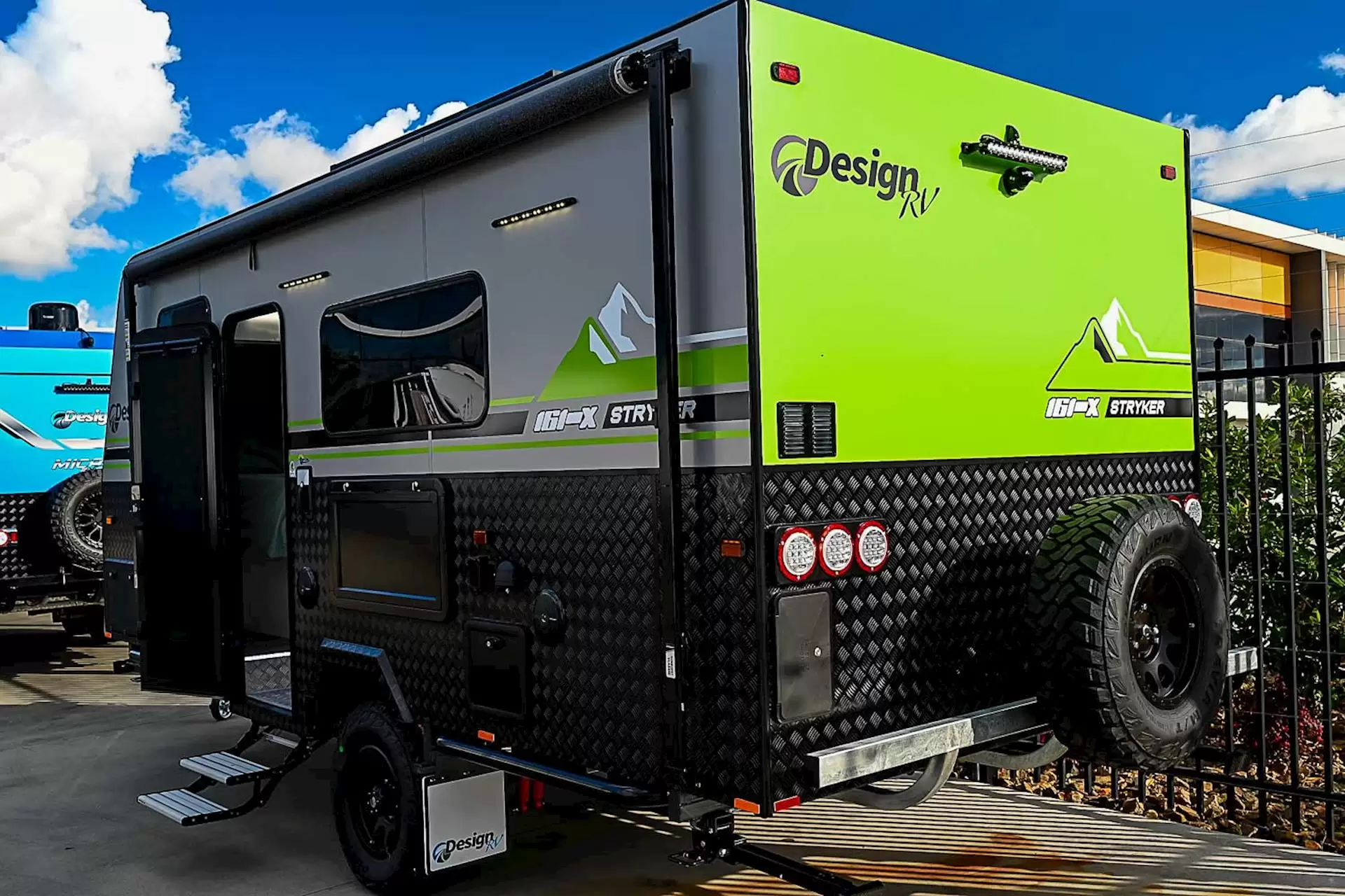 NEW 2025 DESIGN RV STRYKER 161-X caravan