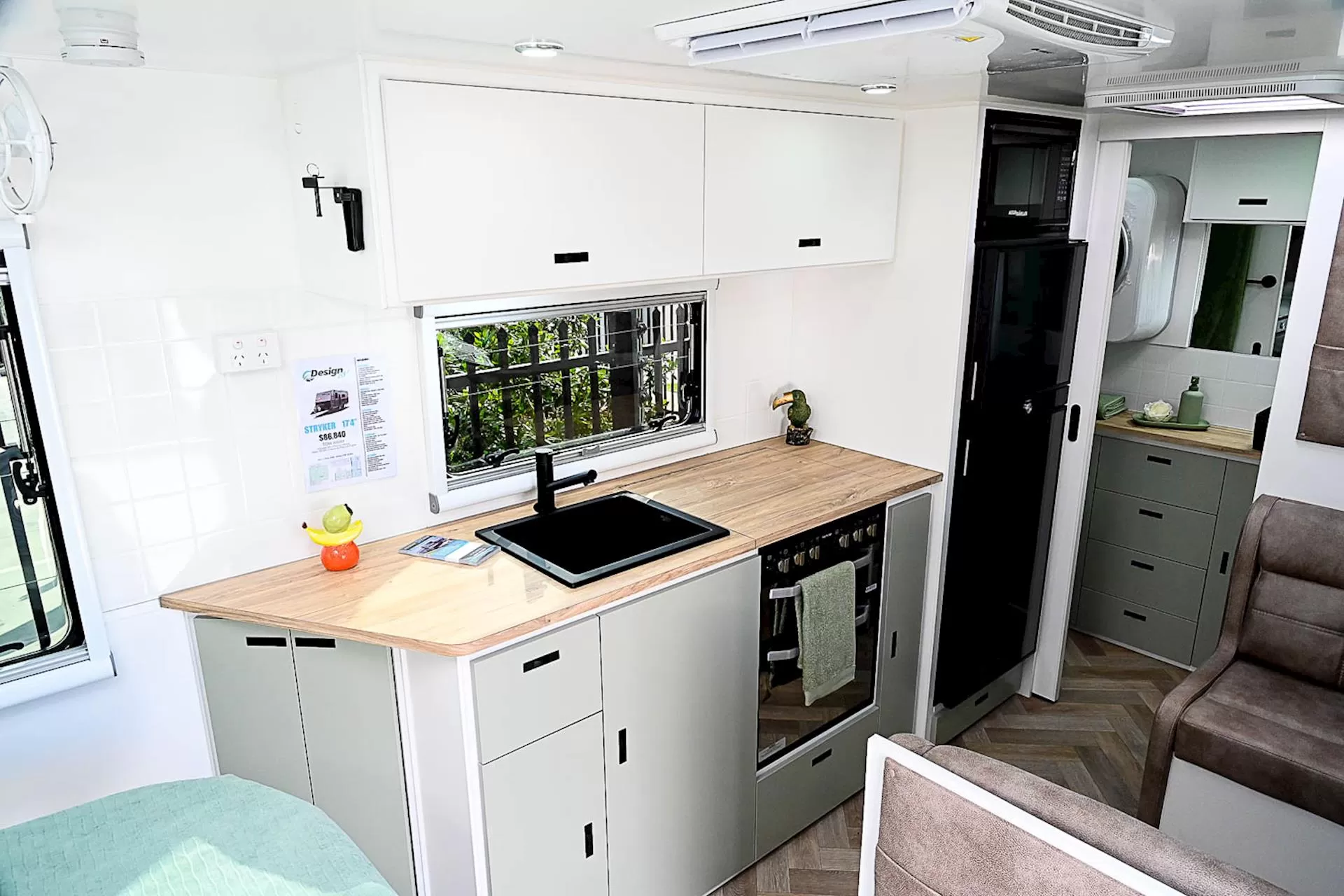 NEW 2025 DESIGN RV STRYKER 161-X caravan