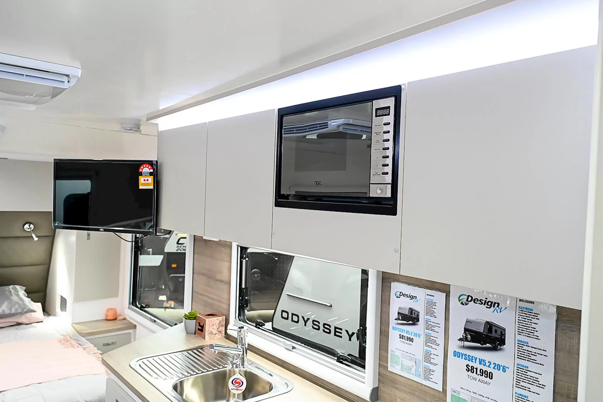 NEW 2025 DESIGN RV ODYSSEY V5-2 caravan