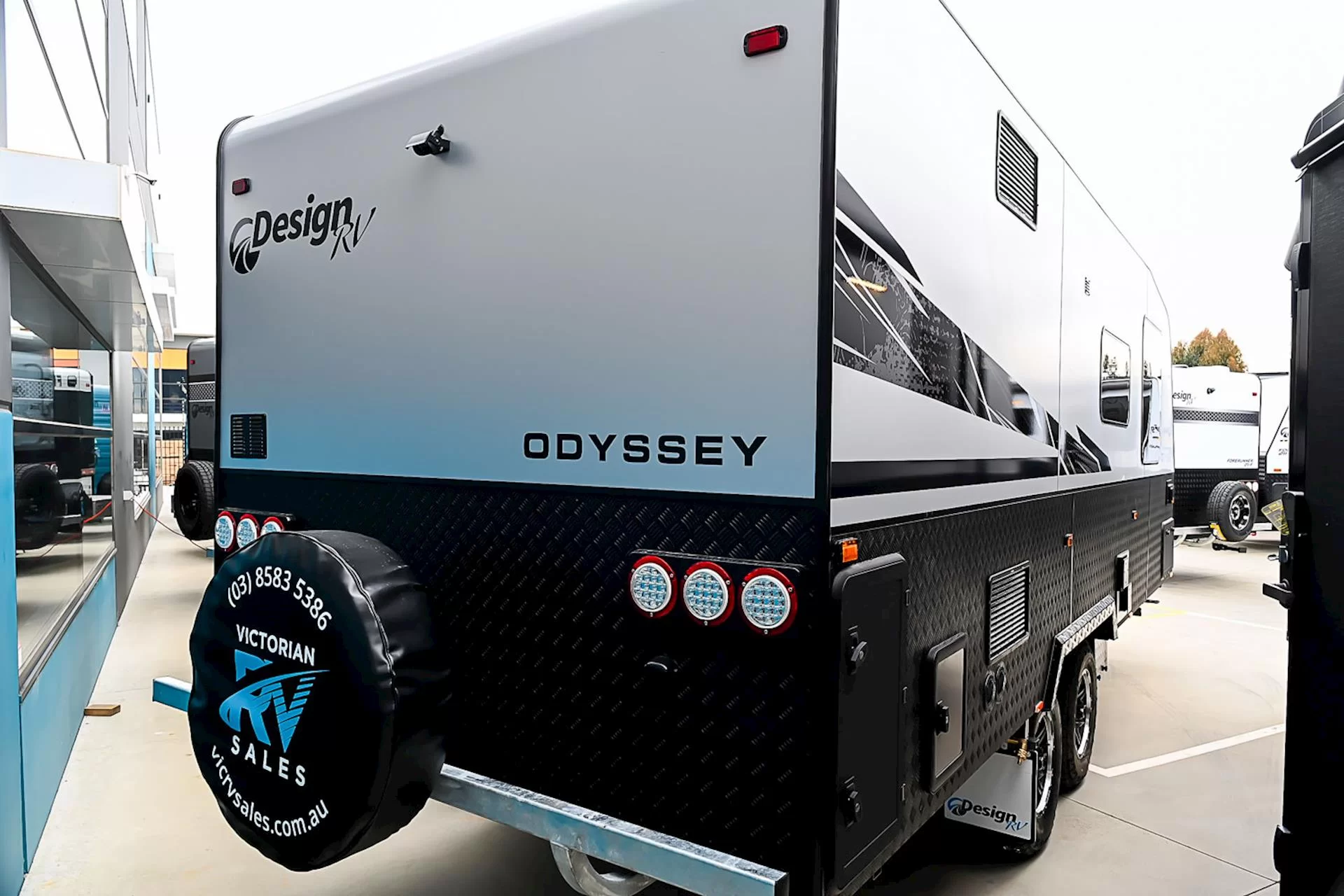 NEW 2025 DESIGN RV ODYSSEY V5-2 caravan