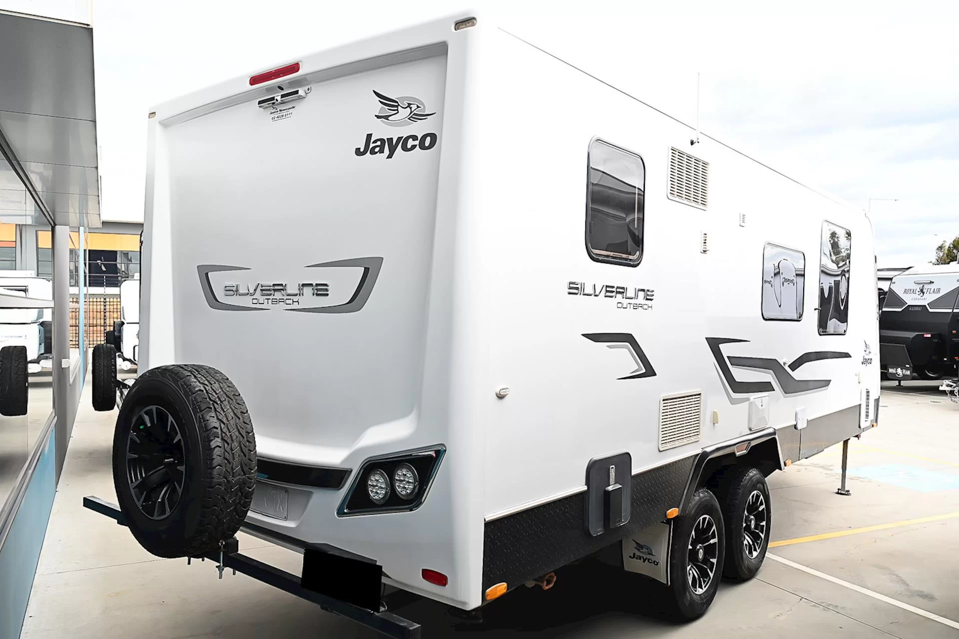 USED 2014 JAYCO SILVERLINE OUTBACK 21.65.1 caravan