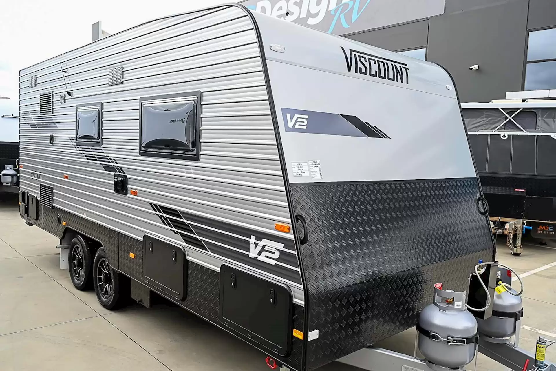 NEW 2025 VISCOUNT V2.2 SINGLE BEDS caravan