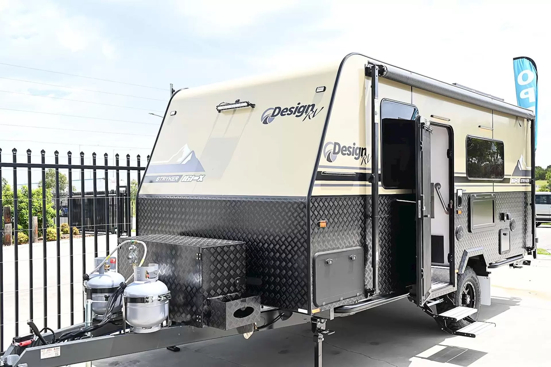 NEW 2025 DESIGN RV STRYKER 161-X caravan