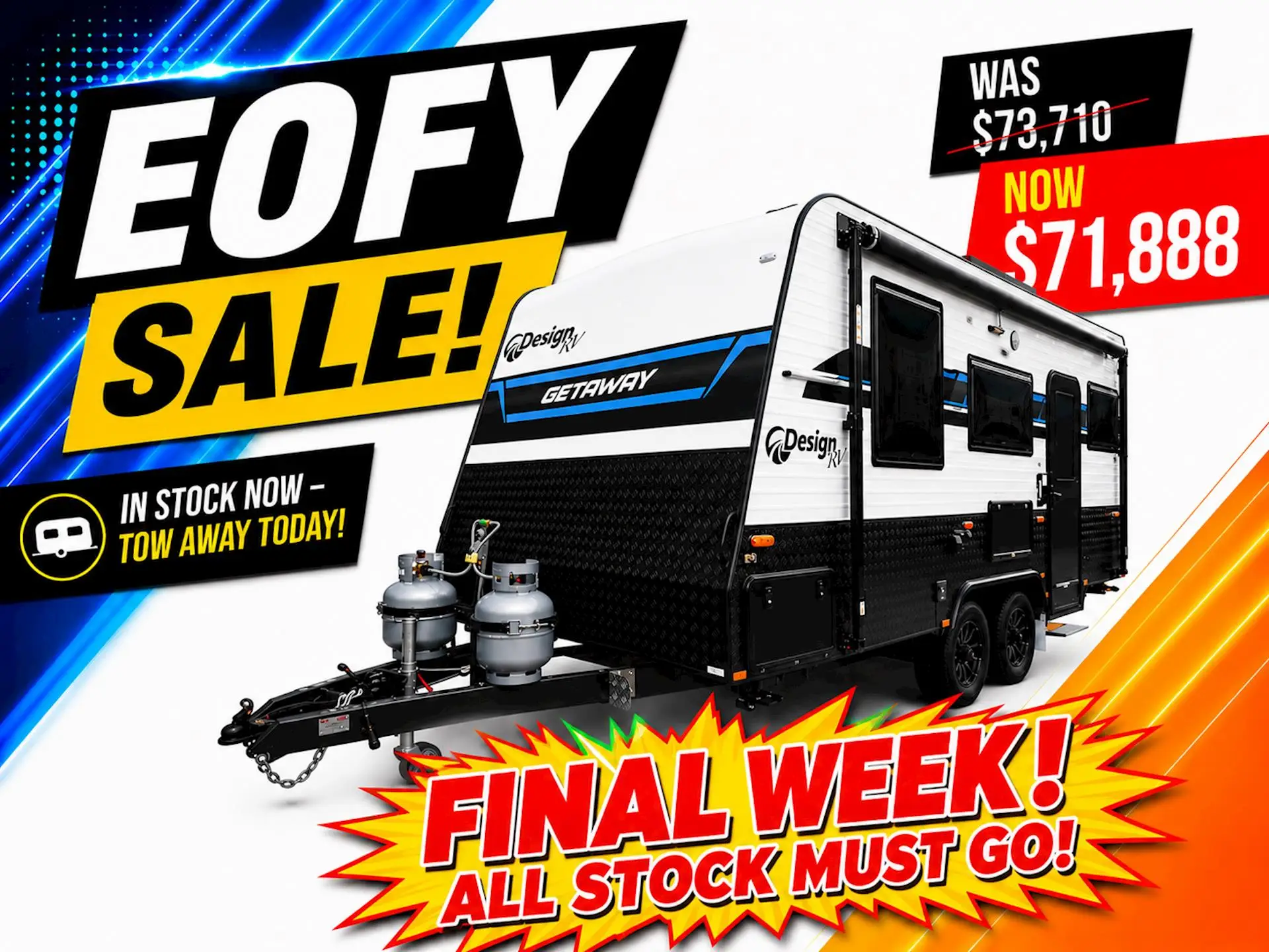 NEW 2026 DESIGN RV GETAWAY 196R