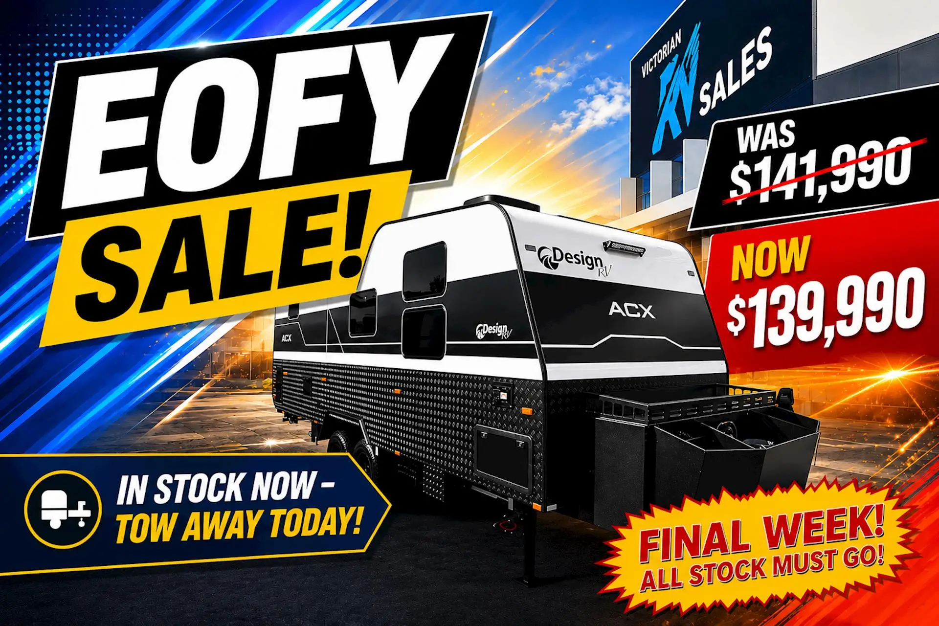 NEW 2026 DESIGN RV ACX 210RD