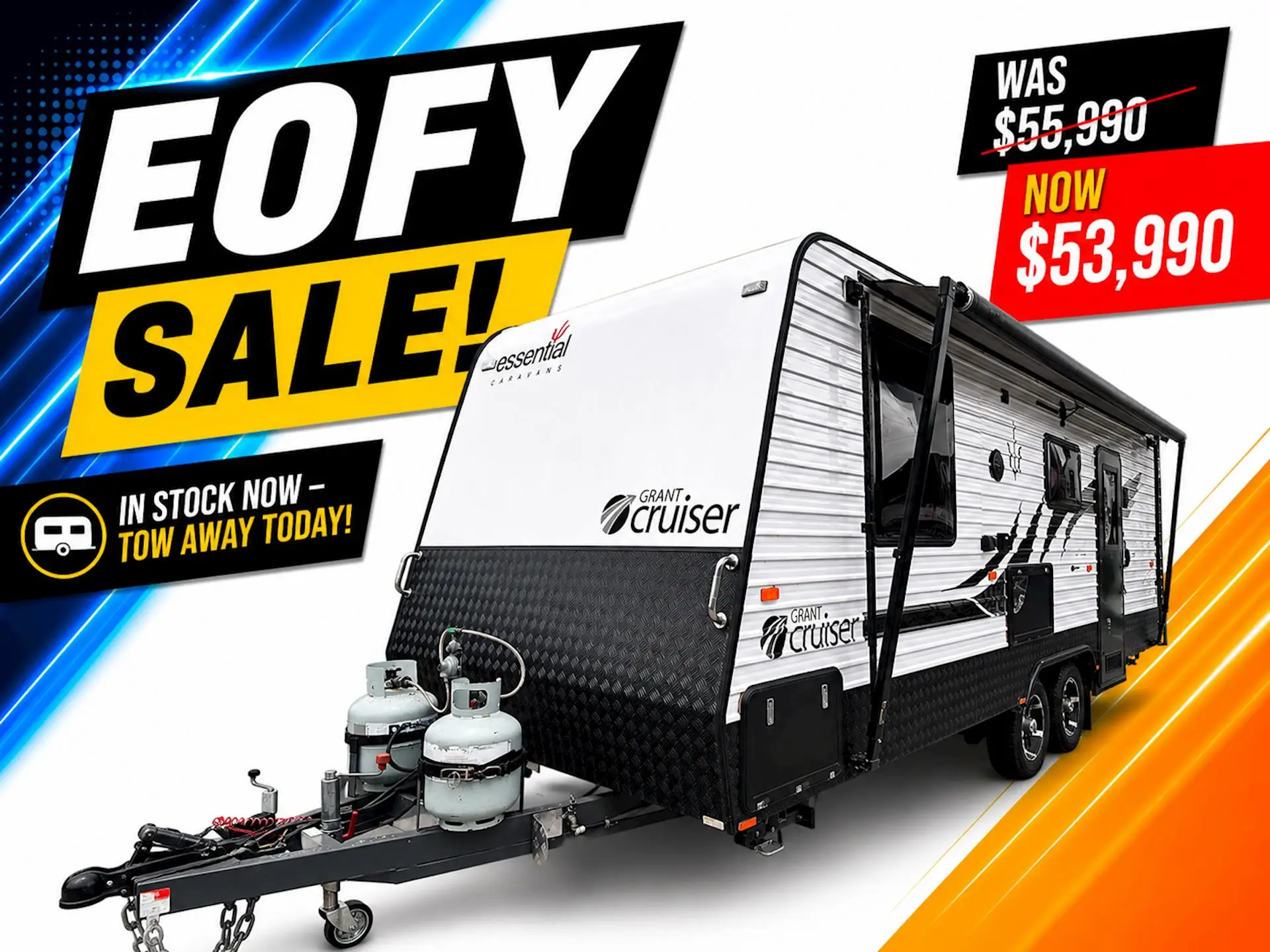 USED 2020 ESSENTIAL CARAVANS GRANT CRUISER V6