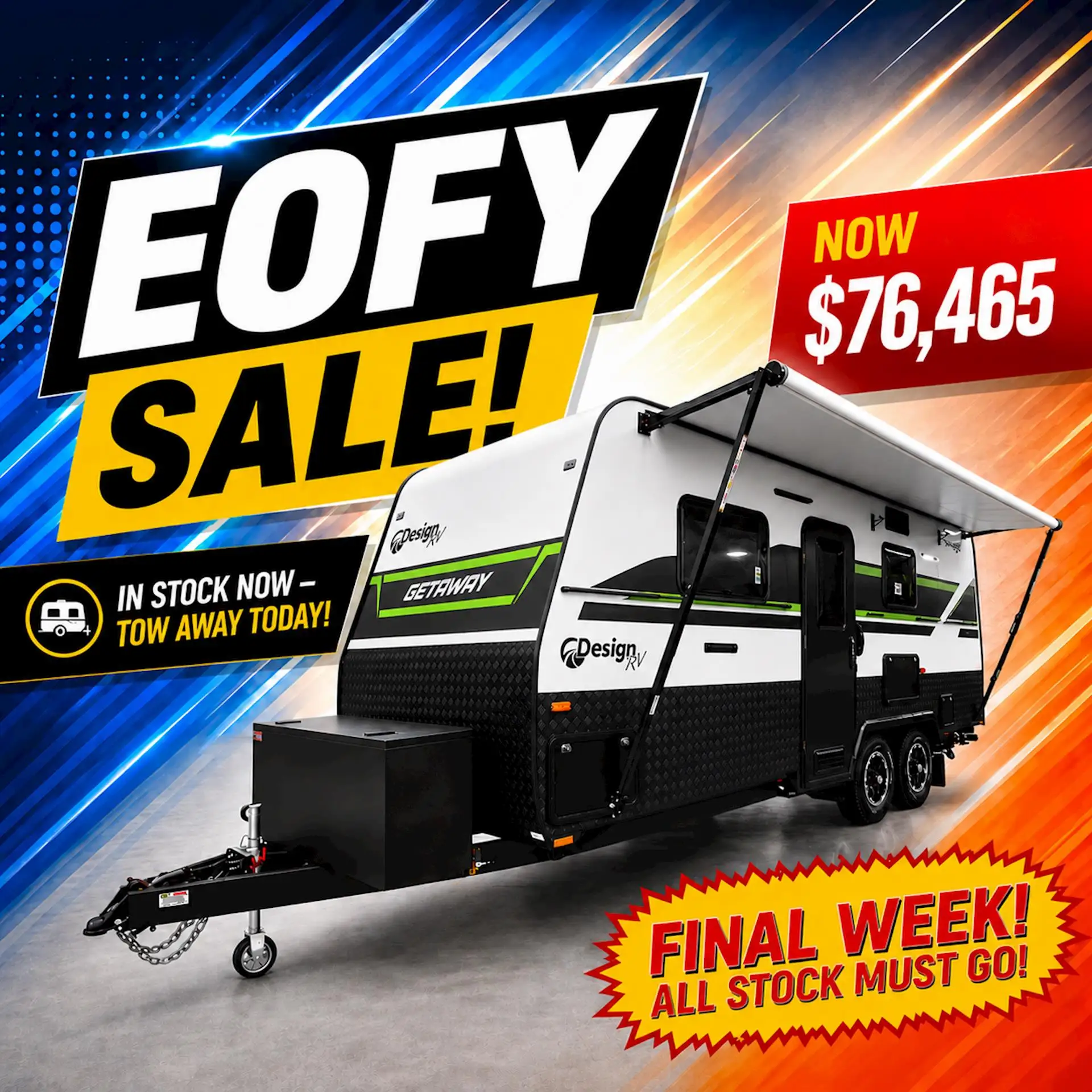 NEW 2026 DESIGN RV GETAWAY 200M
