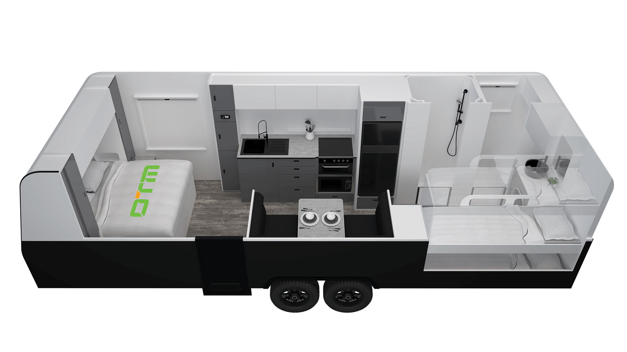 Adventure 6.9F Black Edition Layout 1 floorplan